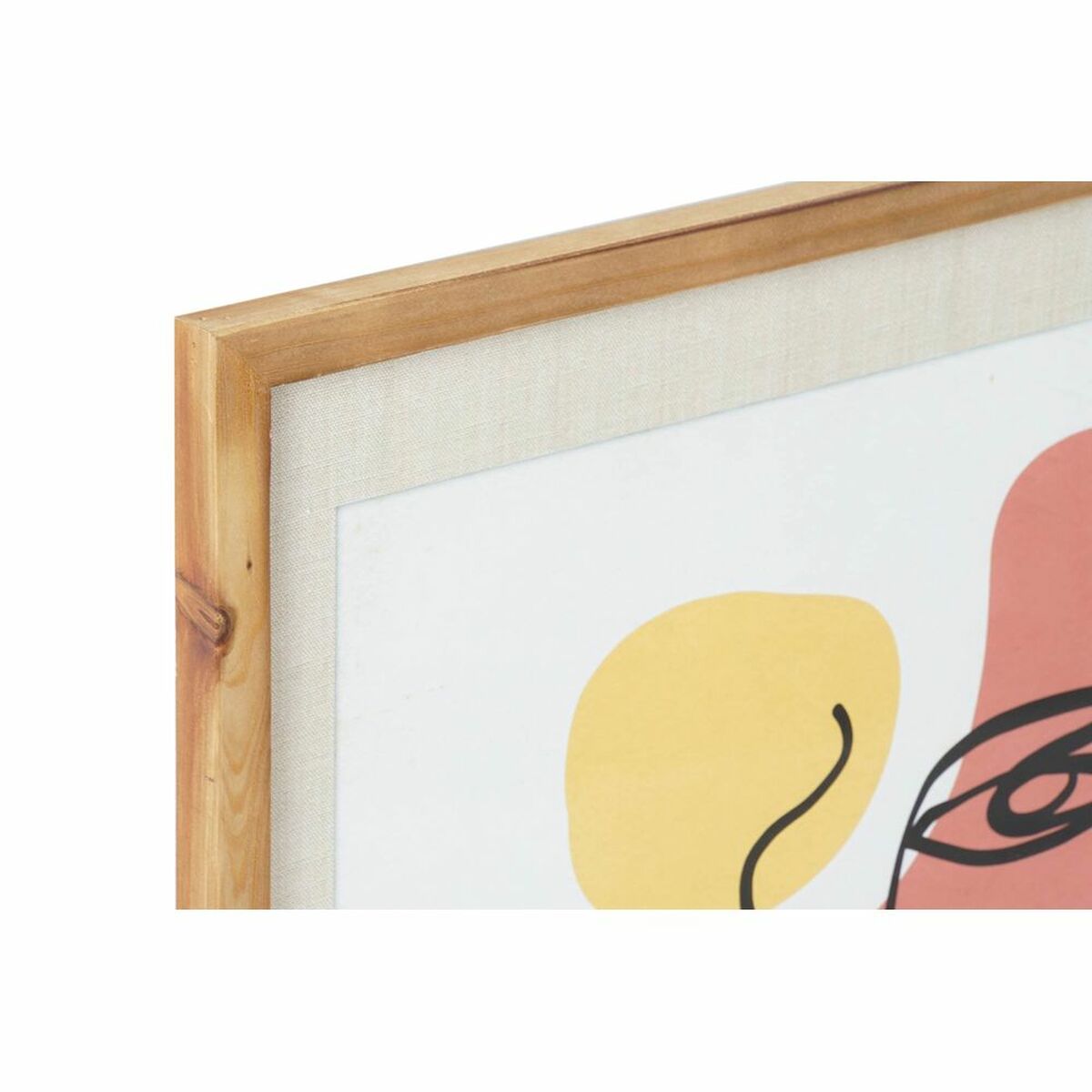 Tablou DKD Home Decor Geam Lemn MDF 55 x 2 x 70 cm